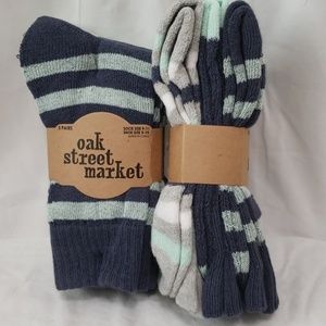 2 Sets of Oak Street Market Socks - Blue